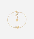 Bracelet ZAG Sciara en acier doré