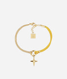 Bracelet ZAG Istrana en acier doré