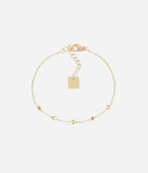 Bracelet ZAG Lysenne en acier doré