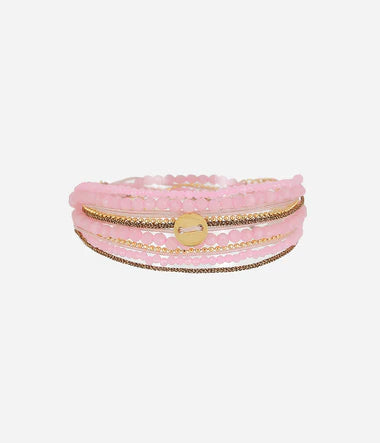 Bracelet ZAG staro rose phosphorescent