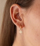 Boucles ZAG Isaac en acier doré (vendues à la pièce)