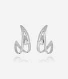 Boucles d'oreilles ZAG Nuxis en acier