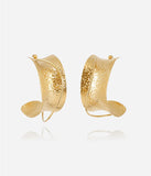 Boucles d'oreilles ZAG Burano en acier doré