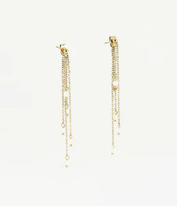 Boucles d'oreilles ZAG Falls blanc