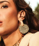 Boucles d'oreilles ZAG Moé Nude en acier doré 880-1071