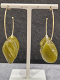 Boucles d'oreilles ZAG Ruta verte