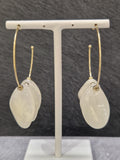 Boucles d'oreilles ZAG Ruta blanche
