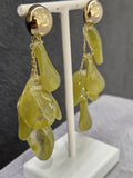 Boucles d'oreilles ZAG Keru verte
