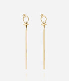Boucles d'oreilles ZAG Montresta en acier doré