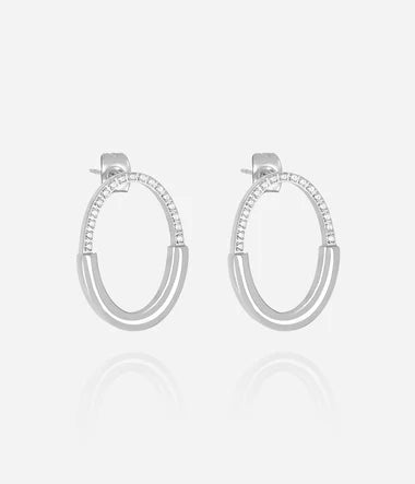 Boucles d'oreilles ZAG Leandro en acier