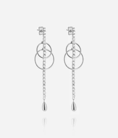 Boucles d'oreilles ZAG Ananta en acier