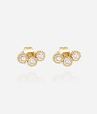 Boucles d'oreilles ZAG Taormine en acier doré