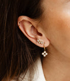 Boucles d'oreilles ZAG Taormine en acier doré