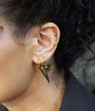 Boucles d'oreilles ZAG Banra en acier