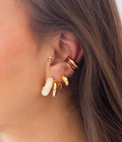 Piercing ZAG Bristol en acier doré (vendu à l'unité)