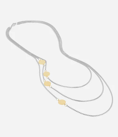 Collier sautoir ZAG Eita bicolore