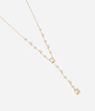 Collier ZAG Athis en acier doré