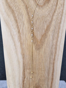 Collier ZAG Denebo en acier doré
