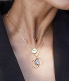 Collier ZAG Gram en acier doré