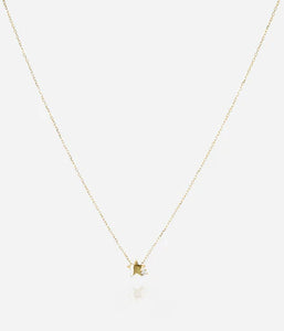 Collier ZAG Astral en acier doré