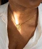 Collier ZAG Gitsa en acier doré