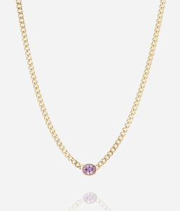 Collier ZAG Grazia violet