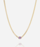 Collier ZAG Grazia violet
