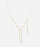 Collier ZAG Sesto en acier doré