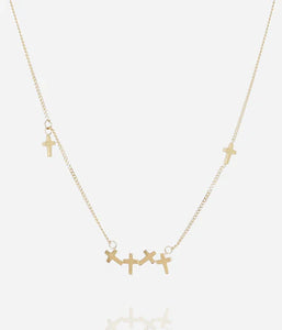 Collier ZAG croix Beata