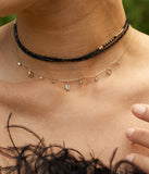 Collier ZAG Azelie en acier doré