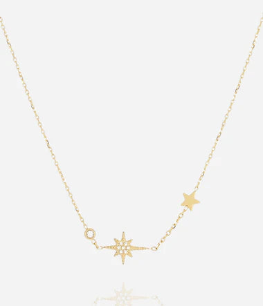 Collier ZAG Dresden en acier doré