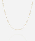 Collier Zag Vieste en acier doré