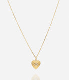 Collier Zag Bronte en acier doré