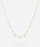 Collier ZAG Papanice en acier doré