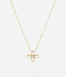 Collier Zag Molini en acier doré