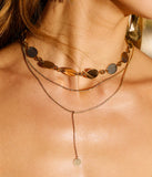 Collier sautoir ZAG Farinole en acier