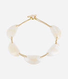 Collier ZAG Lento en acier doré