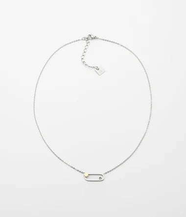 Collier ZAG Atoll bicolore