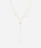 Collier ZAG Dilbana en acier doré