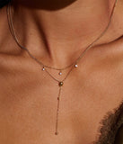 Collier ZAG Dilbana en acier doré