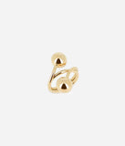 Bague ZAG Youli en acier doré