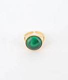 Bague ZAG Akilah malachite