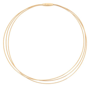 Collier triple Pesavento doré WDNAG985