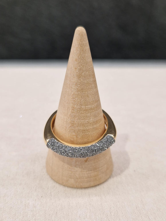 Bague Pesavento or et diamants 319-4