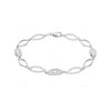 Bracelet en argent et zirconiums 645-2264