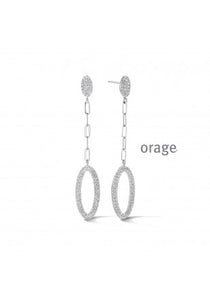 Boucles d'oreilles en argent 681-3340