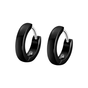 Boucles créoles en acier 880-1683