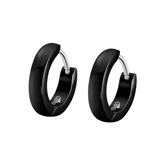 Boucles créoles en acier 880-1683