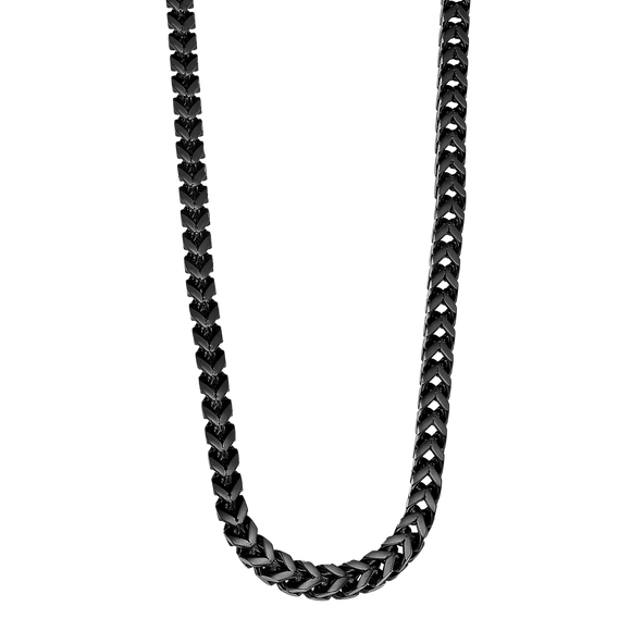 Collier acier noir 850-667