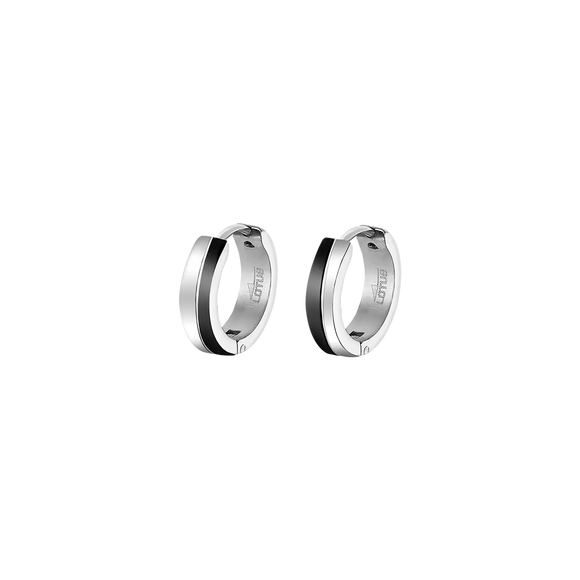 Boucles créoles en acier 880-1681